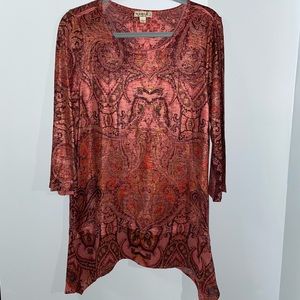 One World 3/4 Sleeve Top